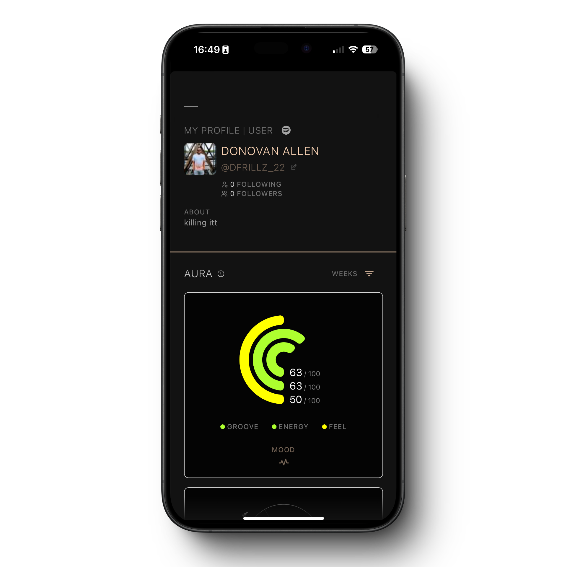 scilent music beta insights mockup
